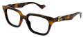 Gucci GG1536O Havana (006) Eyeglasses - Color Image